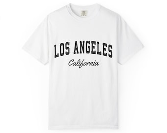 Camiseta con el logotipo de Los Ángeles y la tipografía LA / Camiseta de la ciudad de California