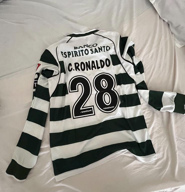 Cristiano ronaldo sporting lisbon jersey - Etsy 日本