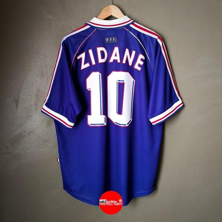 France 1998 World Cup Jersey - Etsy Canada