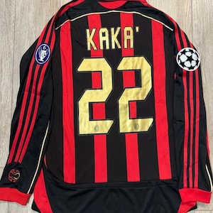 Ac Milan Long Sleeve Jersey - Etsy