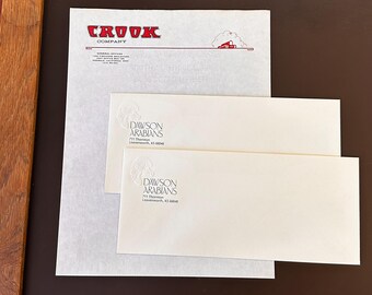 Regular #10 Envelopes-Custom 1-Color Printed Business Envelopes