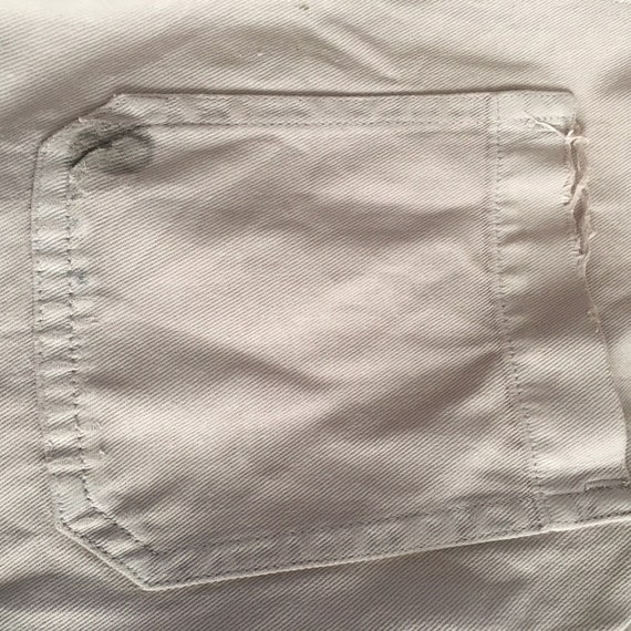 French cotton drill overall. - image 4