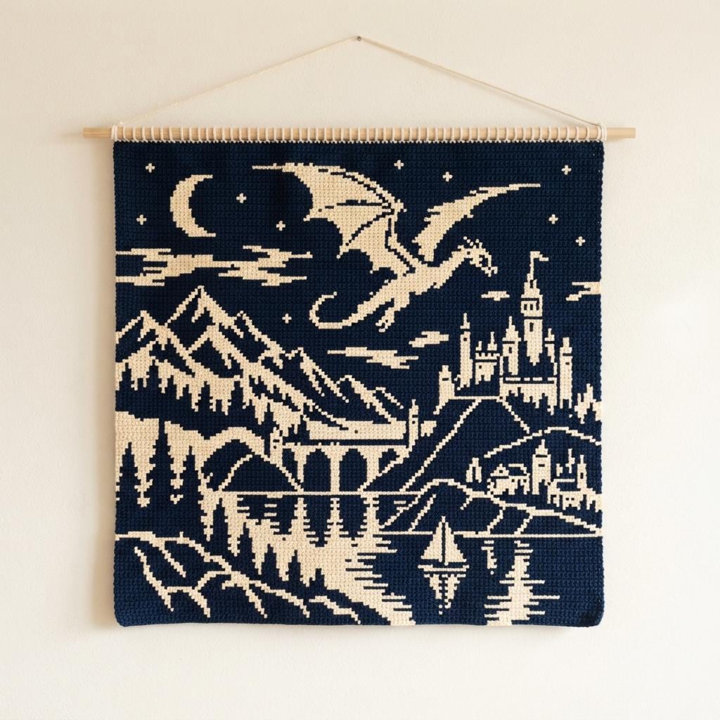 Castle in the Sky Crochet - Etsy