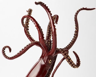 Giant squid sculpture IN STOCK! Ships Worldwide!