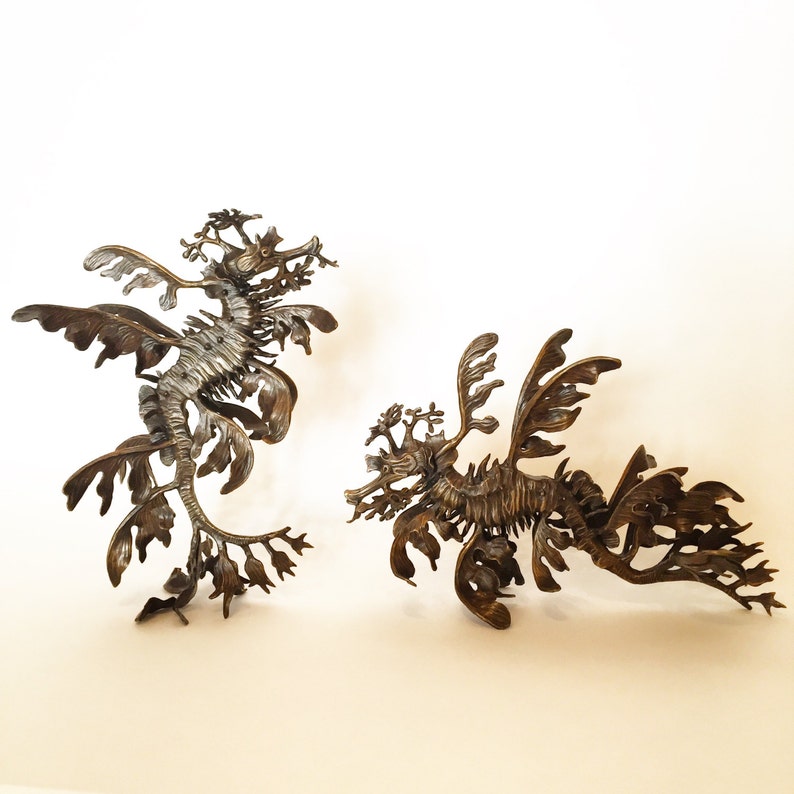 Leafy sea dragon sculpture BY ORDER Ships Worldwide image 3