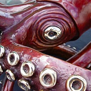 Giant squid sculpture BY ORDER! Ships Worldwide!
