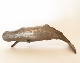 Sperm Whale sculpture IN STOCK! Ships Worldwide!