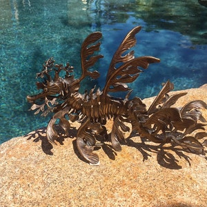 Leafy sea dragon sculpture BY ORDER Ships Worldwide image 4