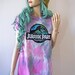 Jurassic Tie Dye T-Shirt, pastel goth, grunge, oversized, kawaii, hipster, unisex