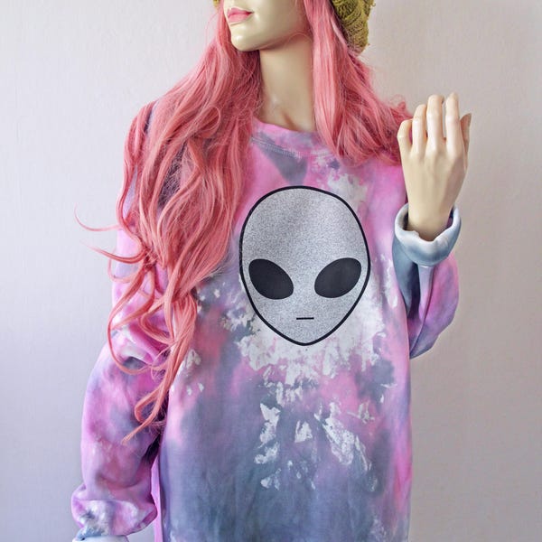 Alien Tie Dye Sweater