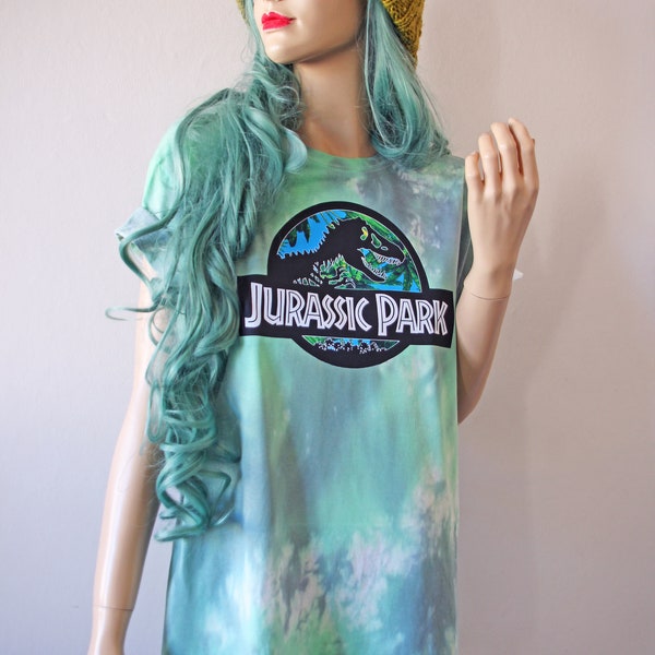 Jurassic Green Pastel Tie Dye T-Shirt