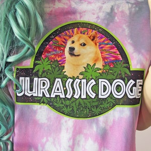 Doge Tie Dye T-Shirt image 3