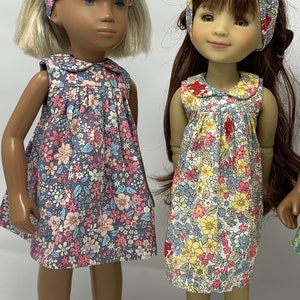 New Colours Sleeveless Classic Dress, Headband and Pants Outfits for 16/17 Sasha doll Girls and Ruby Red Fashion Friends dolls image 4