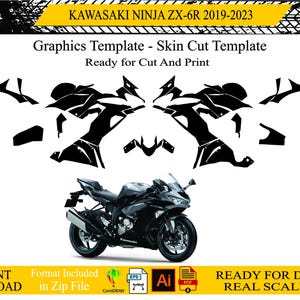 Kawasaki Ninja Zx6r Wrap - Etsy