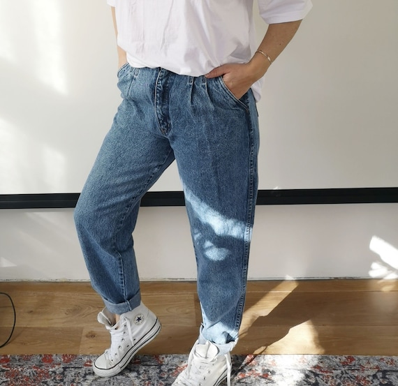 Vintage High Waisted Jeans | Vintage Bill Bass 90s