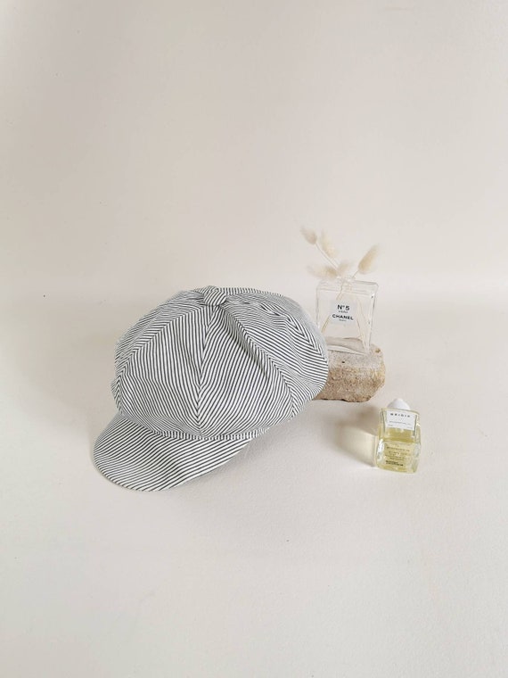 Striped engineer hat | Striped conductors hat | Ba