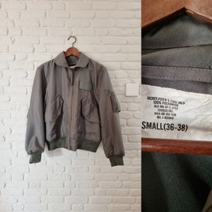 Isratex Army Flyer's Jacket CWU 36/P Size Small | Army Green