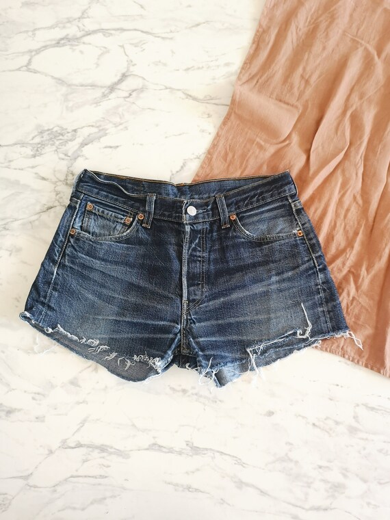 Levi's 501 cuff off denim shorts | Levi's jeans sh