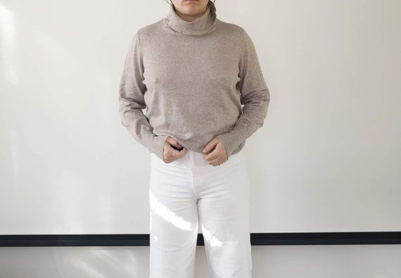 Beige Betty Barclay turtleneck | Turtleneck knit s