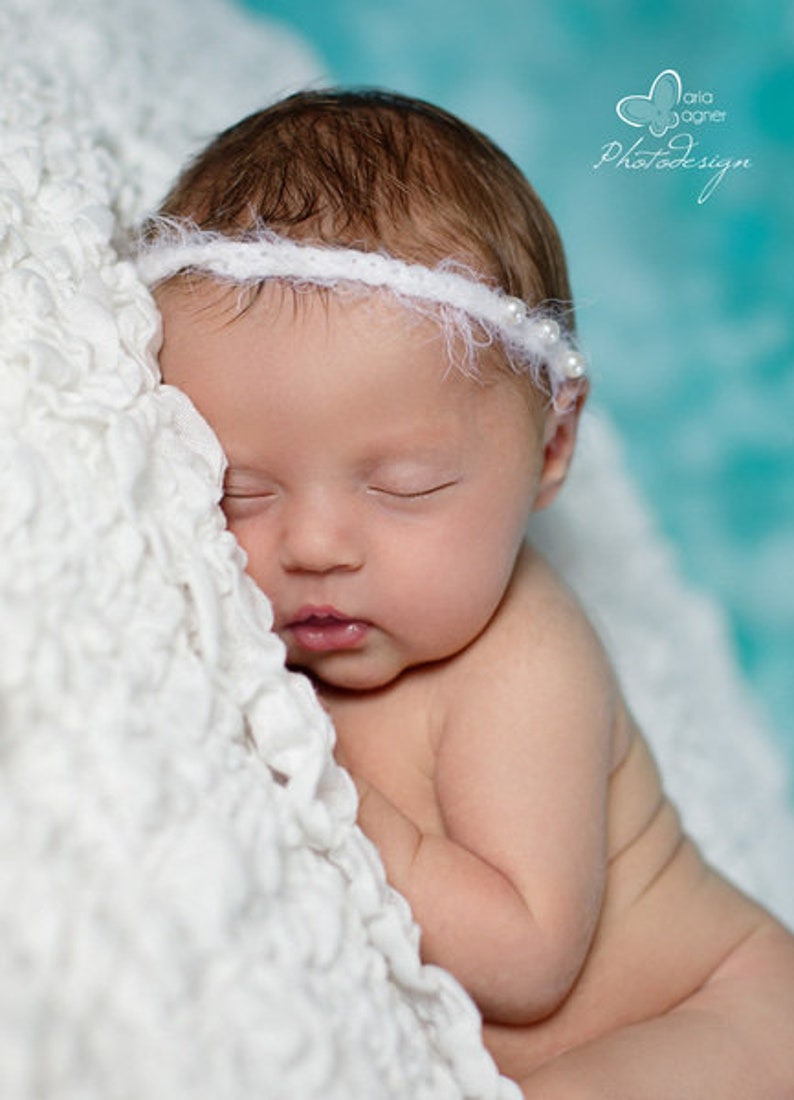 Baby Hairband, Newborn Photography image 1