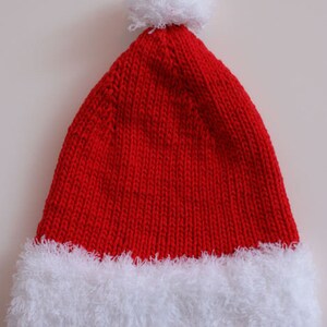 Baby Santa Hat 50.56 Christmas Hat Baby Hat image 2