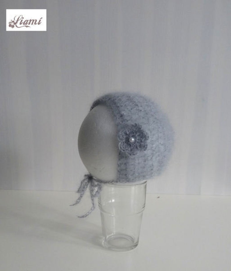 Baby Hats mohair Newborn image 2