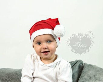 Baby Nikolausmütze 86,92 Weihnachtsmütze Babymütze