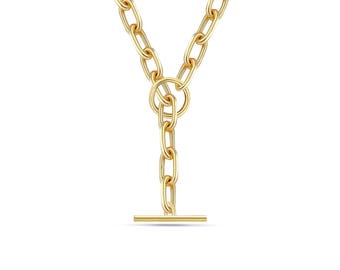 Celine Chain Necklace | Gold Silver or Rose | Dainty  display picture 1