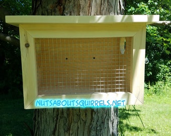 Enclosed Squirrel Feeder