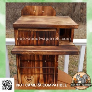 Wildlife Rehab Approved Squirrel Nesting Box with Predator Guard