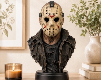 Jason-Inspired Horror Bust – 3D Print File