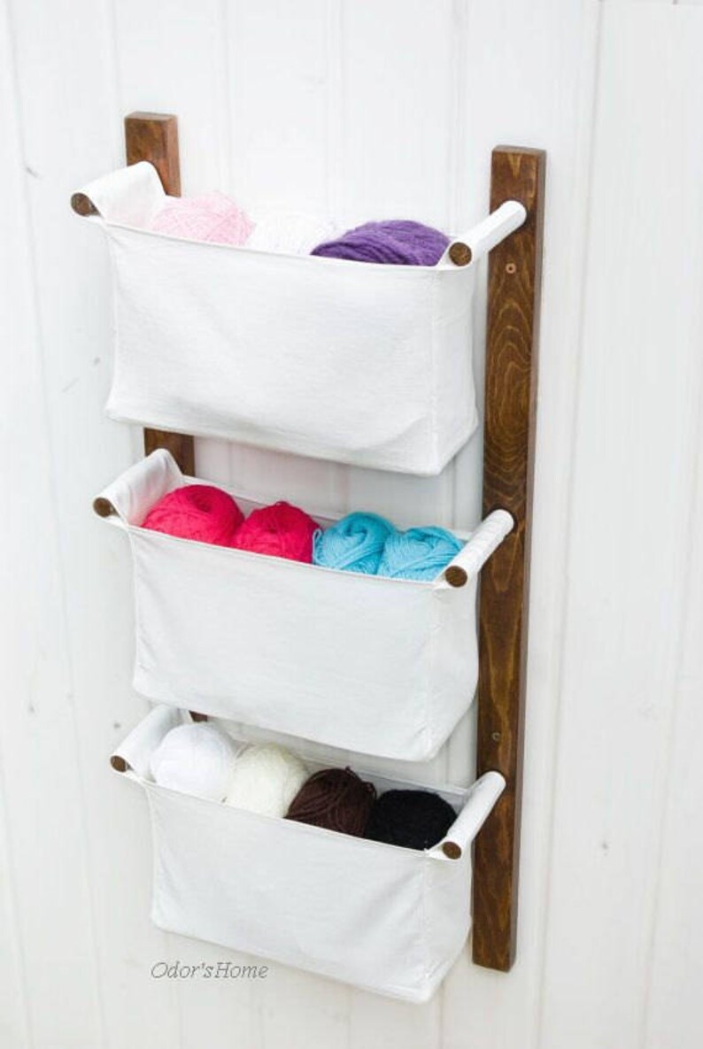 Diaper Caddy Scandinavian Nursery Storage Basket Craft Image 0
