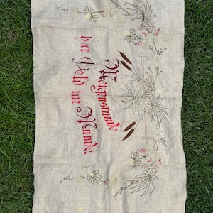 German Antique Linen