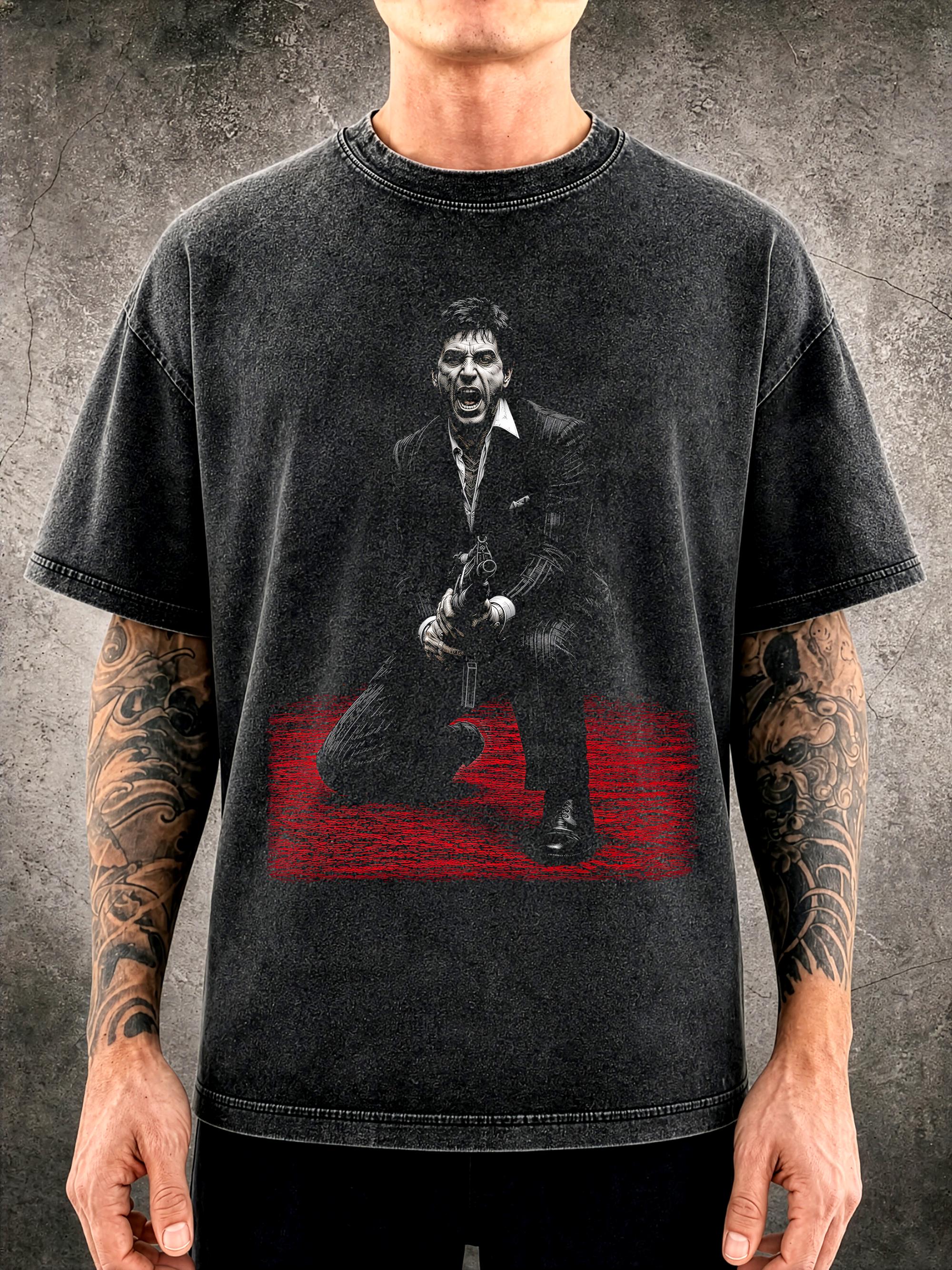 Scarface Tony Montana Tshirt - Etsy