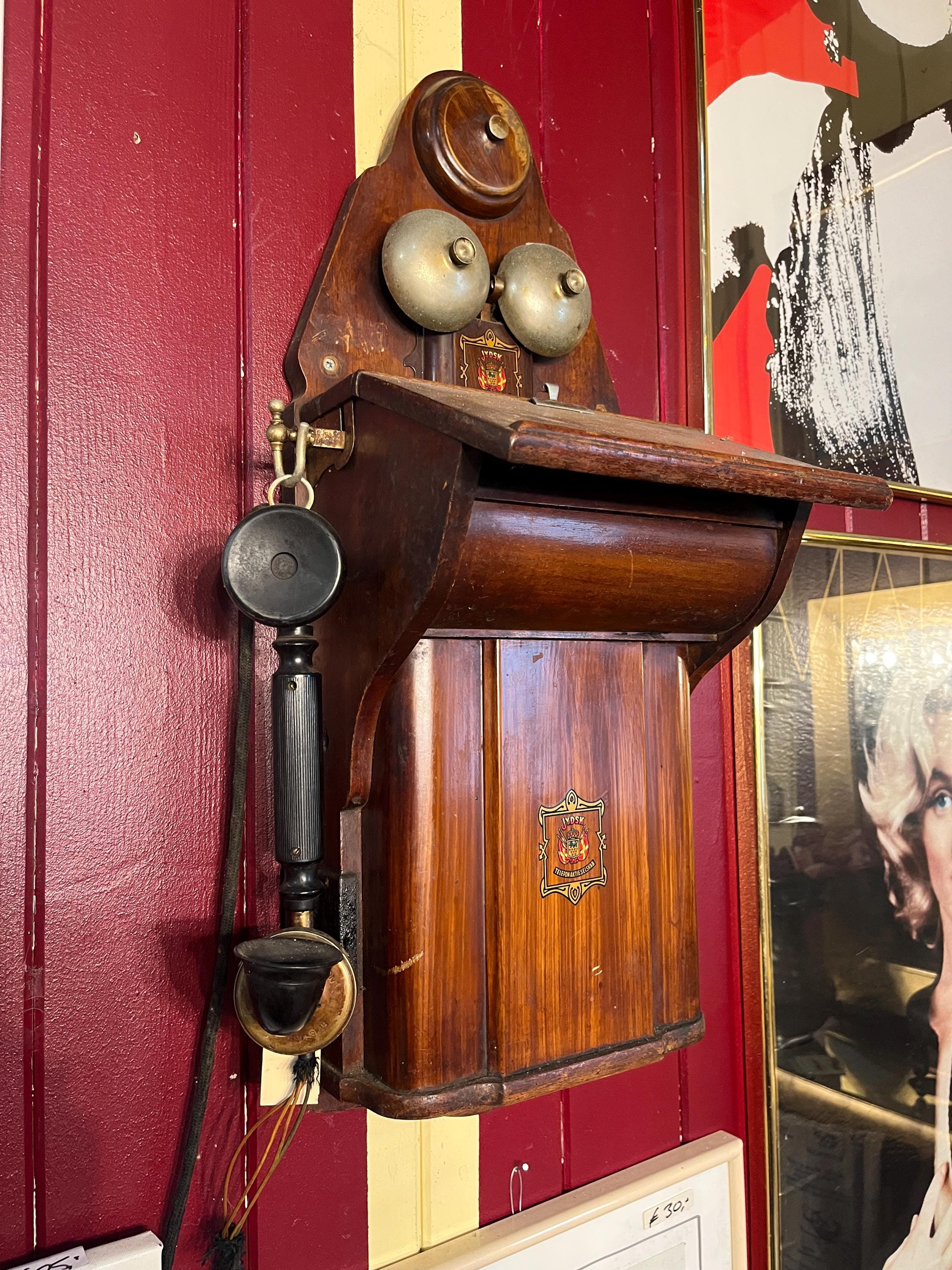 Telephone Vintage Wooden Box - Etsy - Page 2