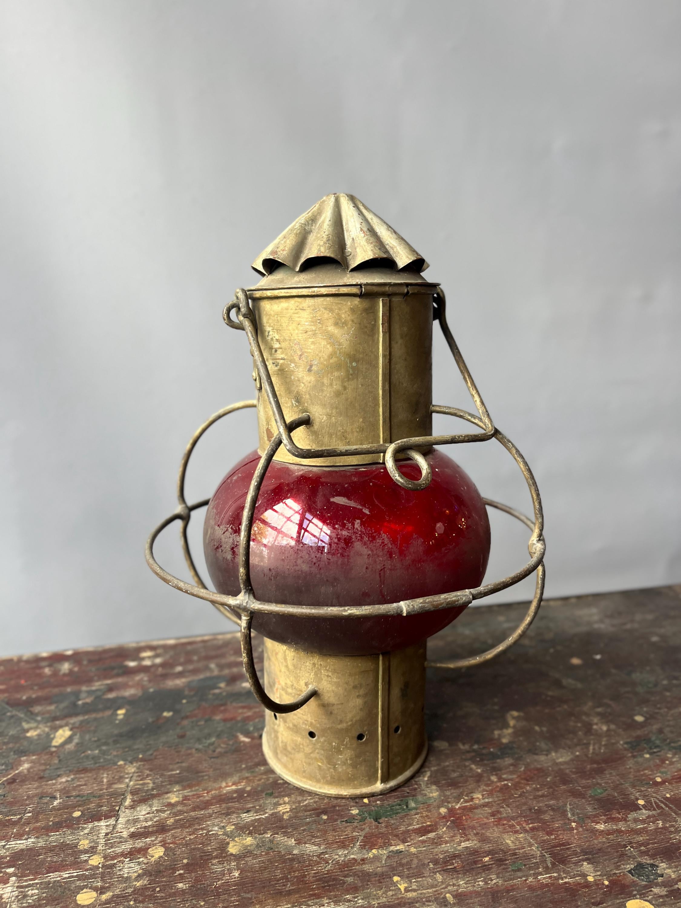 Vintage Navigation Light - Etsy