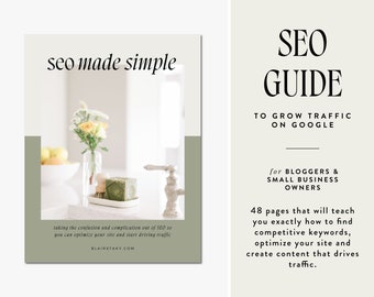 EBook SEO Made Simple, Lista di controllo SEO, Guida SEO per aumentare il traffico e farsi trovare su Google