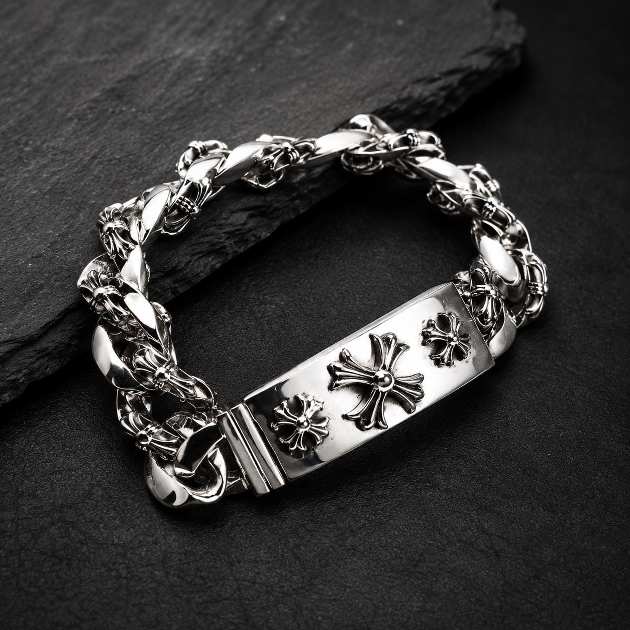 Chrome Hearts Wristband - Etsy
