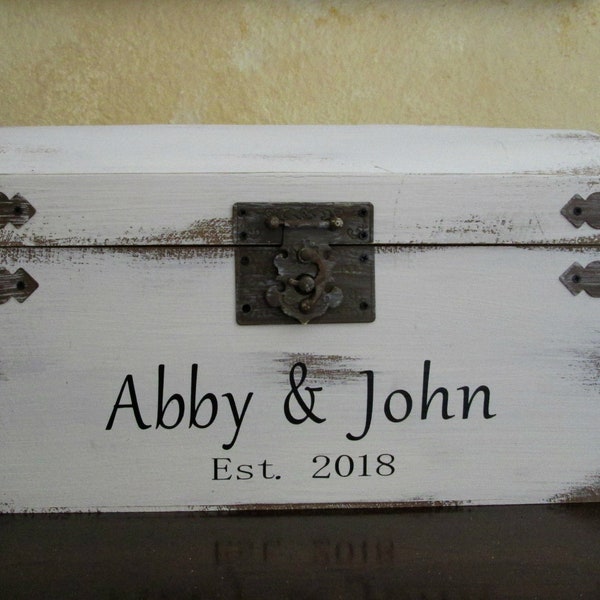 Wedding Card Box with Slot, Wedding Card Box, Wedding Card Trunk, Card Holder, Card Box With Slot, Card Trunk, Rustic Card Holder