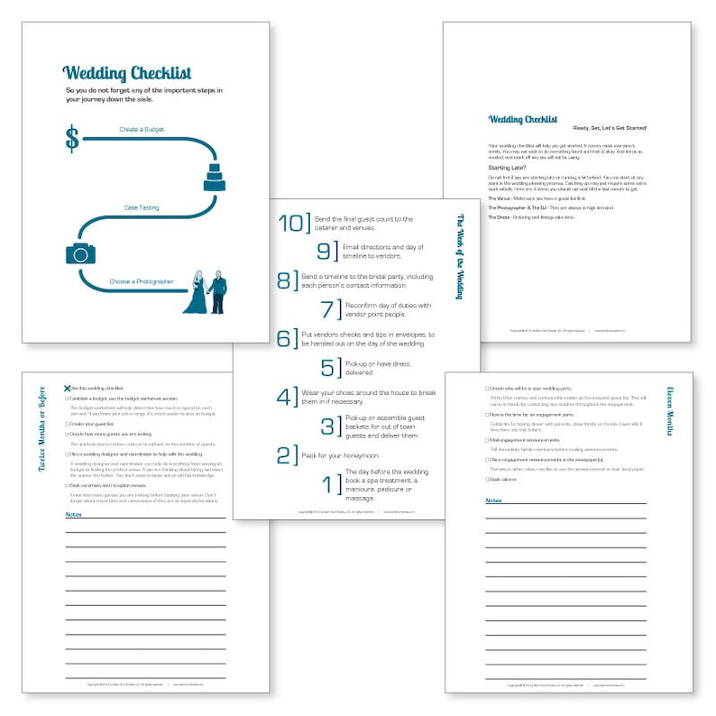 12 month wedding checklist pdf 12 month wedding checklist pdf