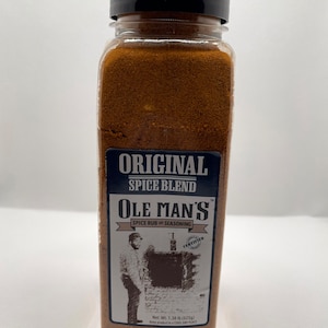 Award Winning Ole Man's Spice Rub & Seasoning1 1.38 LB 32 oz. Very Low Salt content Gluten Free Buy 2 Get 1 Free image 1