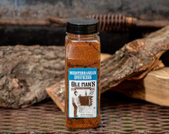 Award Winning Mediterranean Spice Seasoning – Ole Man's, Low Salt, Gluten Free (1.25 lb)