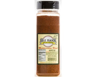 Award Winning!Ole Man's Spice Rub & Seasoning - Mediterranean Blend 1-1.25 lb  Very Low Salt! Gluten Free!  Free Shipping