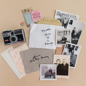 Escritura bordada a mano sobre tela, arte de nota manuscrita bordada personalizada, nota manuscrita personalizada, réplica de escritura personalizada