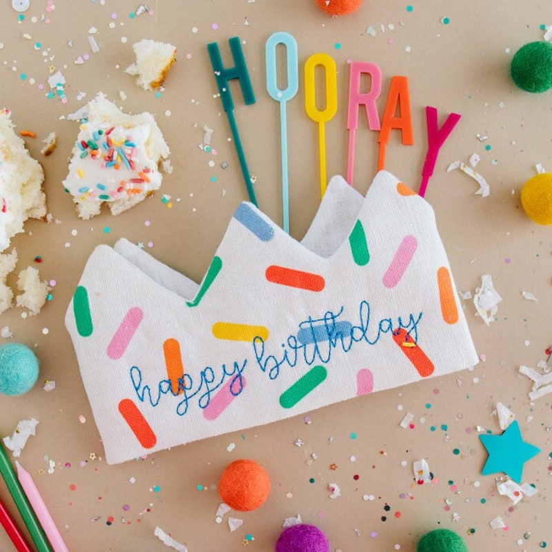 Crown Birthday 1 a Year Etsy