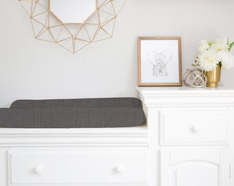 natural changing mat