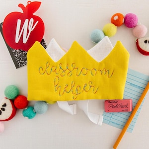 Classroom Jobs Headband, Classroom Theme Decoration, Elementary School Daily Routine Chore Chart, Teacher Resources for Student of the Month