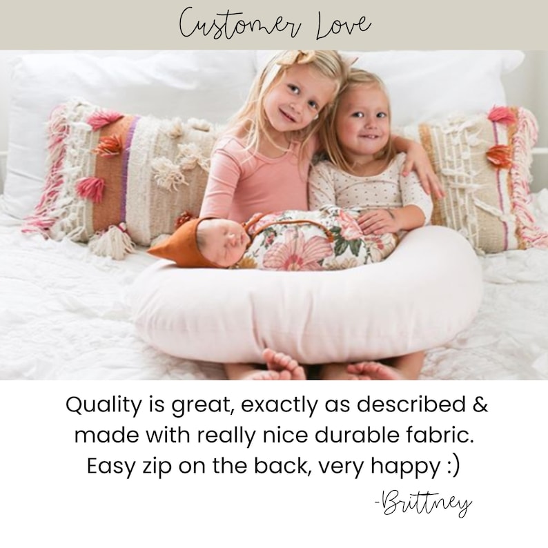 review of a nursing pillow cover