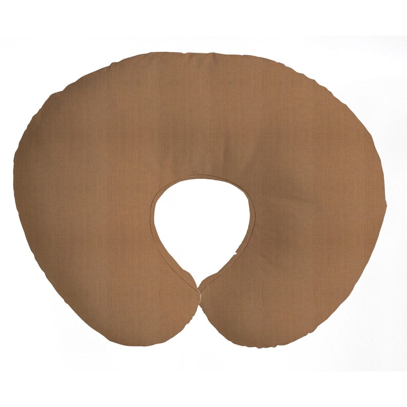 Nursing Pillow Cover in Ginger Linen Etsy