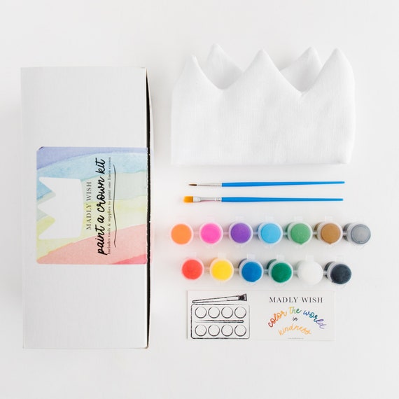 Kids Painting Activities Make a Crown Craft Kit for Kids 